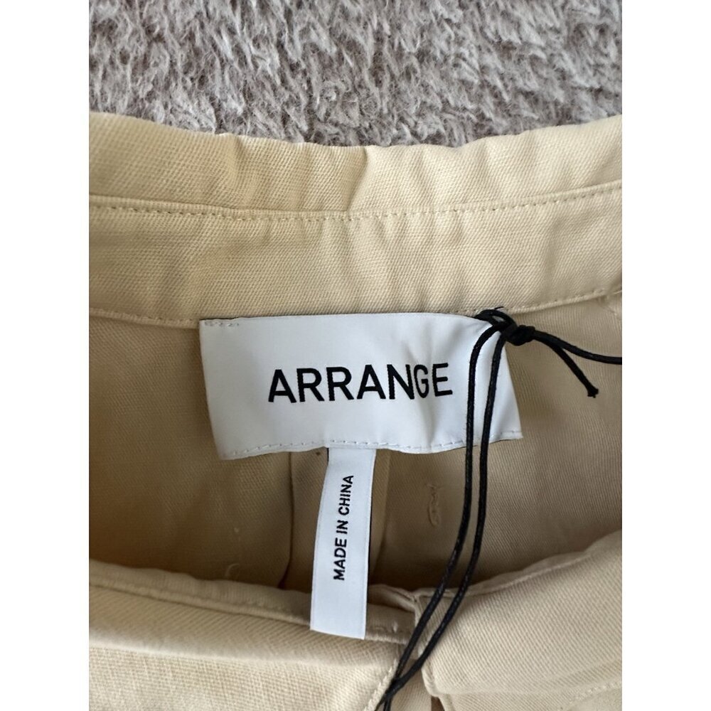 ARRANGE Curve Women’s structured boxy shirt in buttermilk Size 18 New - Picture 5 of 16
